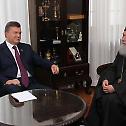 Serbian Patriarch meets President of Ukraine