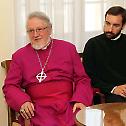 Anglican Bishop of Europe visits Serbian Patriarchate