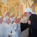Head of the Serbian Orthodox Church visited churches of the Moscow Kremlin and the Intercession Monastery 