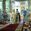 Патријарх Иринеј служио Литургију у Казанском саборном храму у Петрограду
