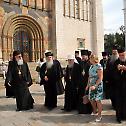 Head of the Serbian Orthodox Church visited churches of the Moscow Kremlin and the Intercession Monastery 