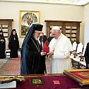 Delegation of the Ecumenical Patriarchate at the Patronal Feast of the Church of Rome