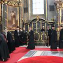 Patriarch Irinej visits the Moscow Patriarchate