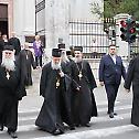 Patriarch Irinej visits the Moscow Patriarchate
