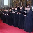 Choir from Belarus in Serbian capital