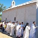 Света архијерејска Литургија у селу Рђуси код Љубиња