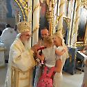 Епископ ваљевски Милутин служио у старом храму у Ваљеву 