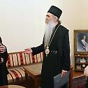 Serbian Patriarch received Metropolitan Emanuel of France
