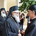 Maronite Patriarch of Antioch visits His Beatitude John X
