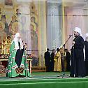 Patriarch Kirill celebrates Divine Liturgy in the square before Cathedral of Nativity of Christ in Chişinău