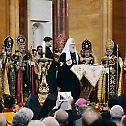 Његова Светост Патријарх Кирил на прослава поводом освећења јерменске цркве у Москви