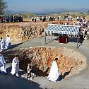 Завршени темељи храма Васкрсења Христовог у Пребиловцима