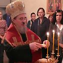 Епископ Атанасије служио у храму Рођења Пресвете Богородице у Буковачи 