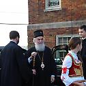 Патријарх Иринеј посетио цркву Светог Георгија у Расини