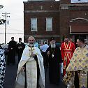 Serbian Patriarch Irinej visits church of Saint George in Rasina