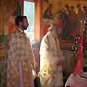 Патријарх Иринеј у српском манастиру у Њу Карлајлу