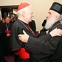 Serbian Patriarch meets Angelo Cardinal Scola