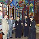 Serbian Patriarch in St. Sava Monastery in Libertyville
