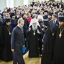 Metropolitan Hilarion of Volokolamsk leads solemn act at St. Petersburg Theological Schools