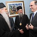 Archbishops Chrysostomos of Cyprus and Ieronymos II of Athens come to celebrate the jubilee of the Edict of Milan