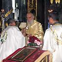 Патријарх српски г. Иринеј служио у Саборној цркви