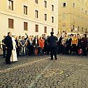 Московски синодални хор изводио руску црквену музику у Риму