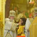 Патријарх Кирил служио на свој рођендан