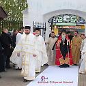 Епископ бачки Иринеј у Светојованском храму у Бачкој Паланци