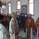 Епископ Атанасије служио у храму Свете Петке у Пљеви