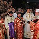 Christmas Eve in the church of Saint Sava on Vracar