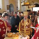 The feast of the Presentation of Jesus Christ into the Temple marked in the capital