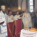Епископ Андреј служио на Сретење у цркви Ружици
