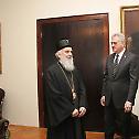 President of Serbia meets with Serbian Patriarch