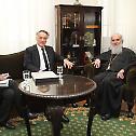 French Ambassador meets with Serbian Patriarch