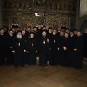 Исповест и причешће свештенства румског намесништва