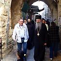Bishop Teodosije of Raska-Prizren in Jerusalem
