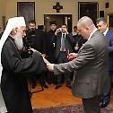 Russian high distinctions to Serbian Patriarch Irinej