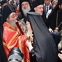 His All-Holiness Ecumenical Patriarch Bartholomew visits the Church of the Nativity in Bethlehem