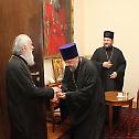 Representatives of the Synodal Department of the Moscow Patriarchate meet with the Serbian Patriarch