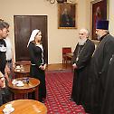 Representatives of the Synodal Department of the Moscow Patriarchate meet with the Serbian Patriarch