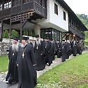Патријарх српски и архијереји стигли у Студеницу