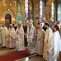 Hierarchs celebrate Liturgy at Chicago Cathedral and address Flood Relief Fundraiser