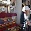 Relics of Venerable Abba Justin transferred to the Monastery church