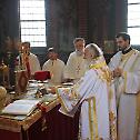Патријарх Иринеј служио Свету Литургију у манастиру Пресвете Богородице у Химелстиру