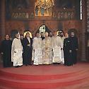 Patriarch Irinej serves the Holy Liturgy in Monastery of Most Holy Mother of God in Himmelstür