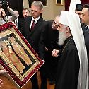 President of Republic of Belarus awarded with the highest order of the Serbian Church.