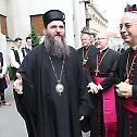 Патријарх српски примио надбискупа Доминика Мамбертија