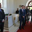 Minister of Justice Nikola Selakovic visits Metropolitanate of Montenegro and the Littoral