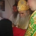 Митрополит Амфилохије у манастиру Рустово