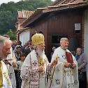 Слава манастира у Сланцима - Пренос моштију архиђакoна Стефана 